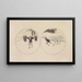 Mokugo zuansh Pl10 - Asai Chū — framed artwork on a wall