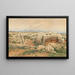 Syracuse - Ascan Lutteroth — cuadro enmarcado en la pared