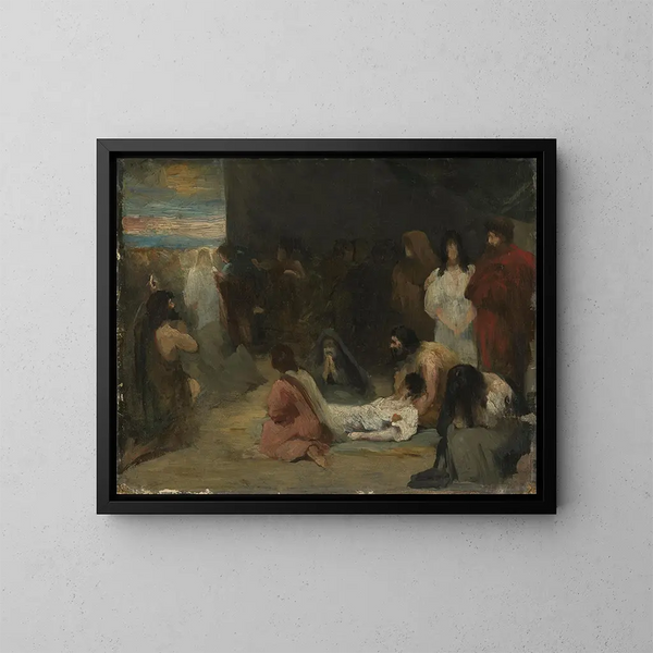 El Cristo viene - Asta Nørregaard — cuadro enmarcado en la pared