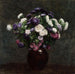 Asters en un jarrón - Henri Fantin-Latour — vista de la obra