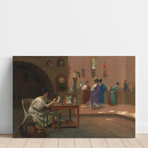 Reproduction of the painting Atelier de Tanagra - Jean-Léon Gérôme