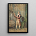 Reproduction of the painting L'Amateur - Attilio Simonetti