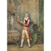 Reproduction of the painting L'Amateur - Attilio Simonetti