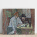 Reproducción del cuadro en lienzo del Café La Mie - Henri de Toulouse-Lautrec