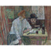Reproducción del cuadro en lienzo del Café La Mie - Henri de Toulouse-Lautrec