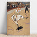 Reproduction of the painting of the Circus Fernando Medrano with a piglet - Henri de Toulouse-Lautrec