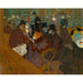 Reproducción del cuadro en el Moulin Rouge - Henri de Toulouse-Lautrec