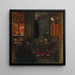 En el café - Édouard Vuillard — cuadro enmarcado en la pared