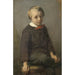 Retrato de un niño - August Allebé — vista de la obra