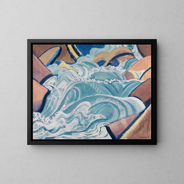 Ruisseau de montaña - August Babberger — cuadro enmarcado en la pared