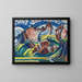 Maïental - August Babberger — framed artwork on a wall