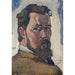 Autorretrato - August Babberger — vista de la obra