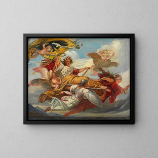 August Eisenmenger - Apotheose der Austria Skizze zu einem Deckenbild im Neuen Rathaus.webp