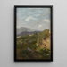 Reproduction of the painting Mountain Landscape Painting - August Fink
