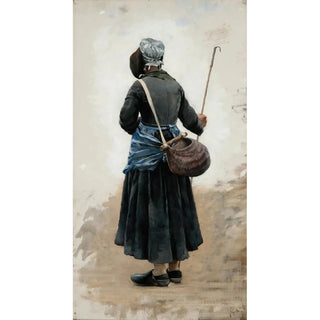 August Hagborg - Woman standing.webp