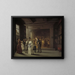Staircase Painting - August Jernberg — framed artwork on a wall