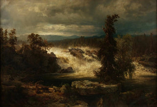 August Leu - Die Labroflle bei Kongsberg in Norwegen.webp