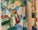 En el cementerio de Thoune - August Macke — vista de la obra