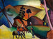 Indígenas a caballo - August Macke — vista de la obra
