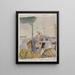 Mercado de Túnez II - August Macke — cuadro enmarcado en la pared