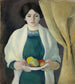 Portrait with Apples - August Macke — artwork view