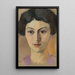 Reproducción del cuadro Retrato de Elisabeth en Hilterfingen - August Macke