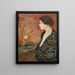 Study of Elisabeth Gerhardt - August Macke — framed artwork on a wall