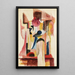 Reproduction of the painting Study for a clear showcase - August Macke