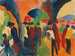 Under the arcades of Thun, a promenade motif - August Macke — artwork view