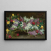 Lilas y rosas - August Pollak — cuadro enmarcado en la pared