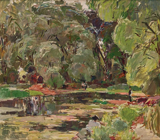 August Rieger - Motiv aus dem Prater.webp