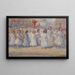 Procession of the Corpus Christi - August Roth — framed artwork on a wall
