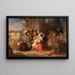 La première récolte après la guerre de Trente Ans - August von Kreling — framed artwork on a wall