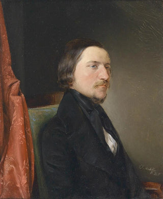 August von Pettenkofen - Portrait August Semeleder.webp
