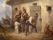 Dragón del ejército austriaco - August von Pettenkofen — vista de la obra