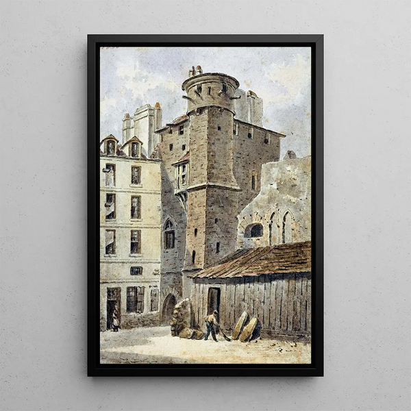 Reproducción del cuadro Tour Saint-Jean de Latran - Auguste Sébastien Bénard