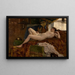 Modelo en reposo - Auguste Durst — cuadro enmarcado en la pared