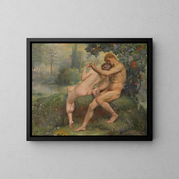 Himno al amor - Auguste Léveque — cuadro enmarcado en la pared