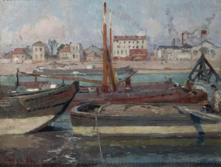 Auguste Louis Lepre - La Seine au quai de la Rape.webp