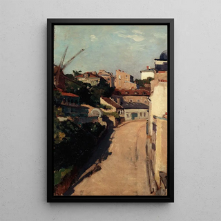 Auguste Louis Lepre - La rue Lepic et le maquis de Montmartre.webp