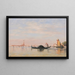 Vista de Venecia - Auguste Veillon — cuadro enmarcado en la pared