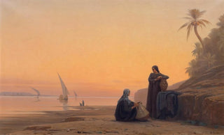 Auguste Veillon - Women carrying water by the Nile.webp