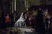 L'Empereur, l'Impératrice et le prince impérial visitant une salle d'asile à Fontainebleau - Auguste Victor Pluyette — artwork view