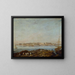 Vista de Sveaborg - Augustin Ehrensvärd — cuadro enmarcado en la pared