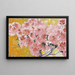 Azaleas en flor - Augusto Giacometti — cuadro enmarcado en la pared