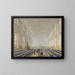 L'école de grammaire de Christ's Hospital - Augustus Charles Pugin — framed artwork on a wall