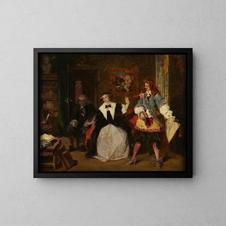Augustus Leopold Egg - Madame de Maintenon and Scarron.webp