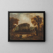 Les Cent Pins, île James, Caroline du Sud - Augustus Paul Trouche — framed artwork on a wall