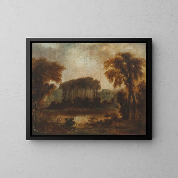 Los Cien Pinos, Isla James, Carolina del Sur - Augustus Paul Trouche — cuadro enmarcado en la pared