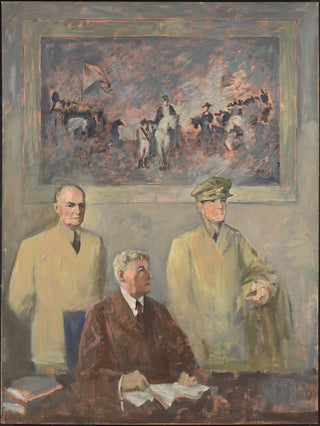 Augustus Vincent Tack - The High Command Left Panel.webp